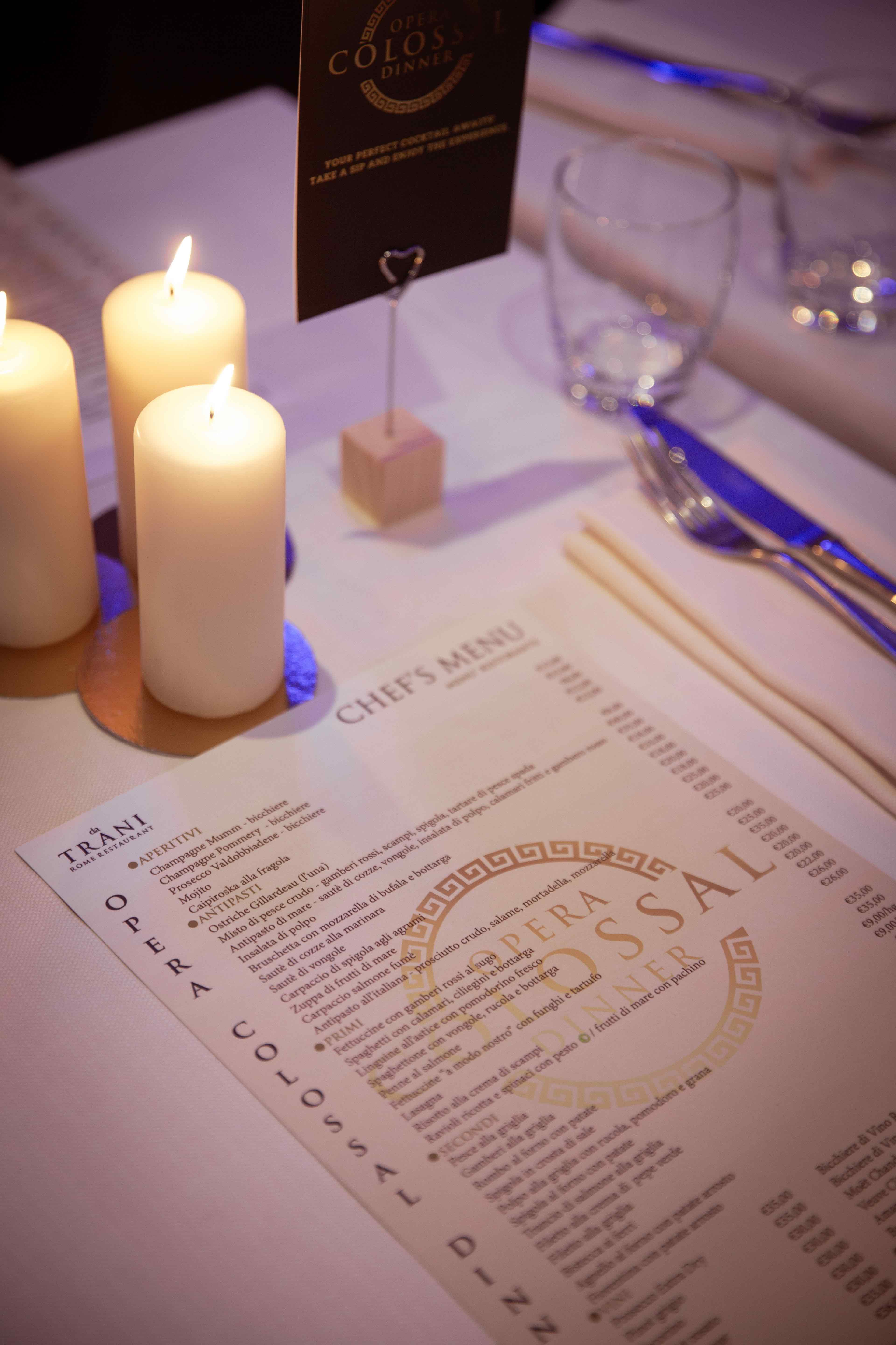Menu Presentation